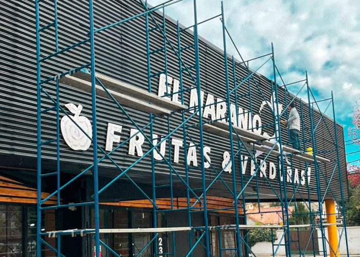 Letrero Instalación